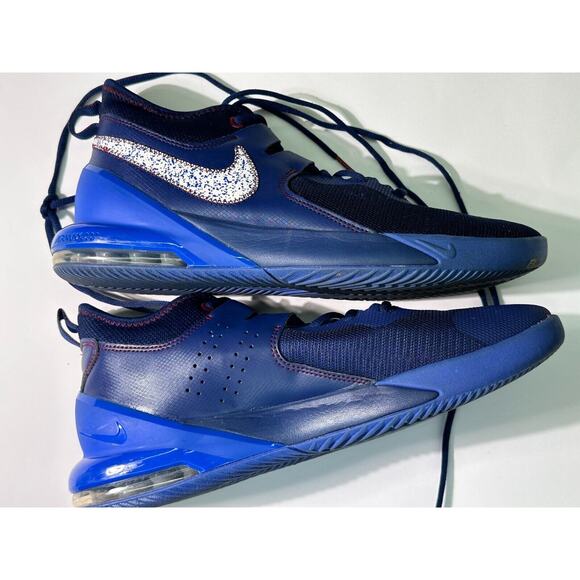 Nike Air Max Impact Blue Void Basketball Trainers Sz 11 - Picture 2 of 6